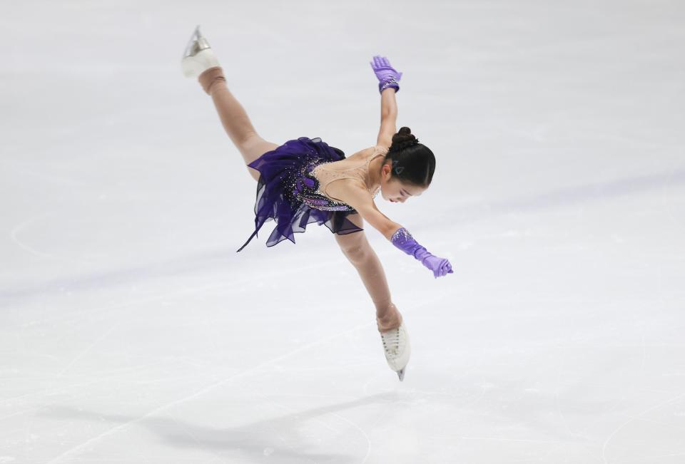 花样滑冰比赛华丽转体争取最高分数的简单介绍